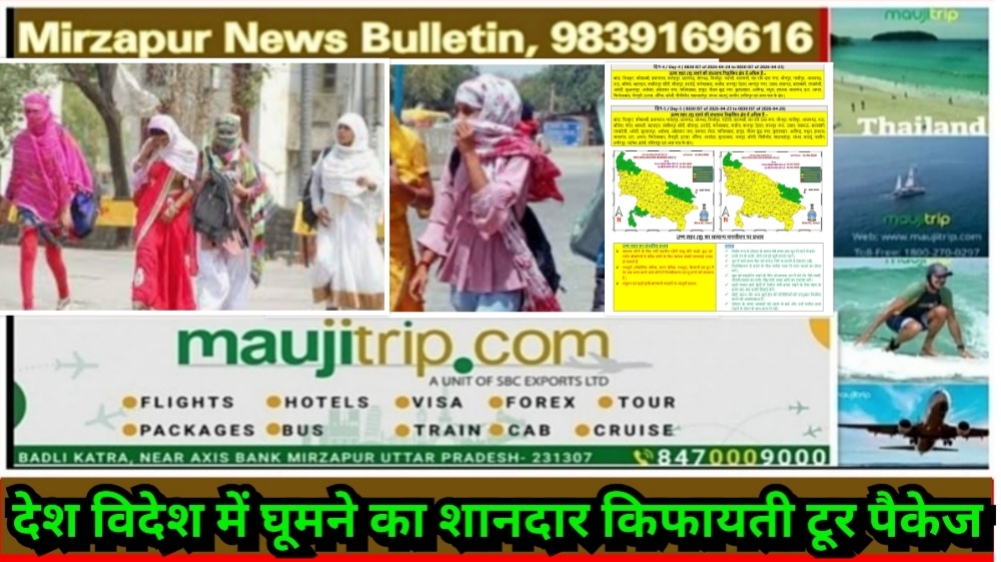 लखनऊ मौसम विभाग ने यूपी के 32 जिलों में भयंकर गर्मी और लू की चेतावनी जारी की