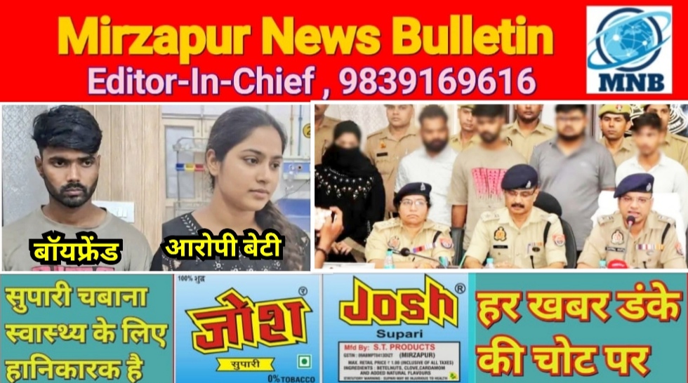 मुरादाबाद में एक बड़े पीतल कारोबारी के घर करोड़ो की डकैती का खुलासा बेटी ने अपने बॉयफ्रेंड के साथ मिलकर रची थी साजिश