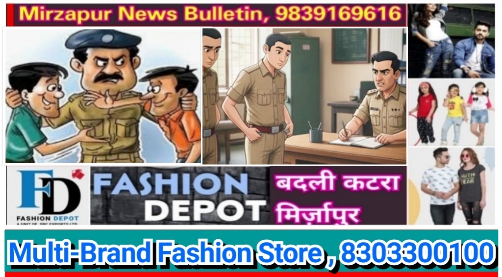 मिर्ज़ापुर जनपद के चार थाना क्षेत्रों से फरार 05 वारन्टी गिरफ्तार 12 व्यक्तियों का हुआ चालान
